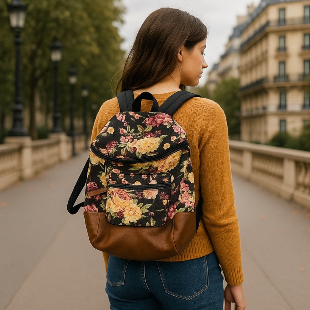 MADDEN GIRL KENDALL & KYLIE Floral Backpack Collaboration. Standard Size.